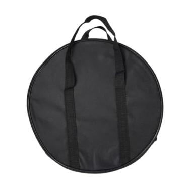 Imagem de menolana Bolsa de transporte para fogão de acampamento, suporte para ferramentas, portátil para caminhadas, churrasqueira, bolsa de armazenamento para, Redondo 33x14cm