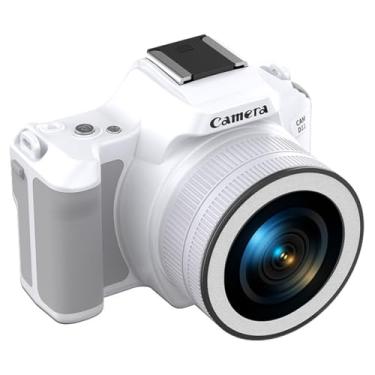 Imagem de Minicâmera digital D11 HD de 48 MP com câmera dupla e câmera CCD para selfies (Branco)