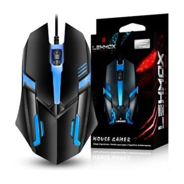 Imagem de Mouse Gamer Com Fio Usb E Led - Ley-206