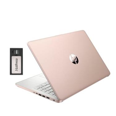 Imagem de HP Stream Laptop BrightView HD de 14 polegadas, Intel Celeron N4120, 8 GB de RAM, armazenamento de 288 GB (128 GB eMMC + conjunto de estação de ancoragem SSD de 160 GB), gráficos Intel UHD, webcam HD,