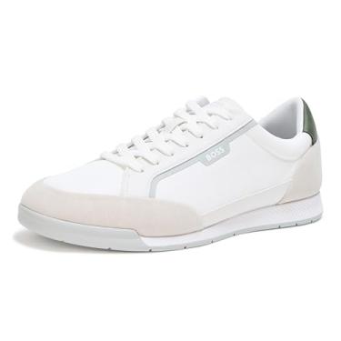 Imagem de BOSS Tênis masculino Nitan Low Profile, Creme natural, 44