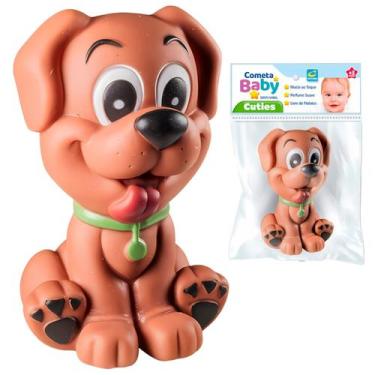 Imagem de Mordedor Massageador Bebê Cachorro Brinquedo Banho 100% Vinil Macio An