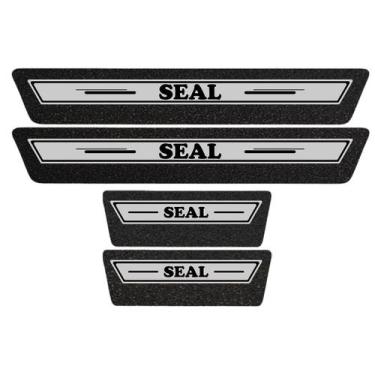 Imagem de Soleira Protetora Porta Premium Prata Seal 2024 2025 - Jhow Adesivos