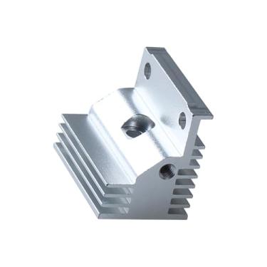 Imagem de Dissipador Hotend Radiador Dissipador De Liga De Alumínio Compatível com K1 K1 MAX Peças Impressora 3D Cooling Block Precision Casting One Piece Molding... (1)
