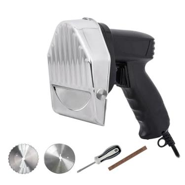 Imagem de Chef Prosentials Fatiador Elétrico De Kebab, Faca Para Carne Giroscópio Shawarma, Fatiador De Doner, Lâmina De Aço Inoxidável, Cabo Antiderrapante