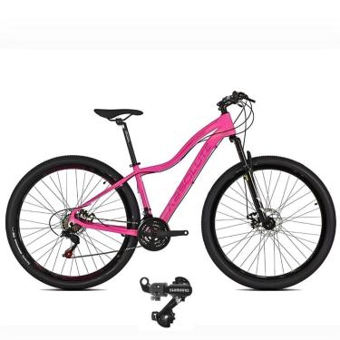 Imagem de Bicicleta Feminina Aluminio Hera 24v Aro 29 Absolute Shimano  Cambio Traseiro Suspensão 80mm-Feminino