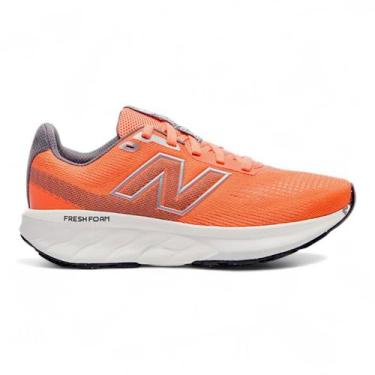 Imagem de Tênis New Balance Fresh Foam 520 V9 Feminino, 37, Coral, Grafite
