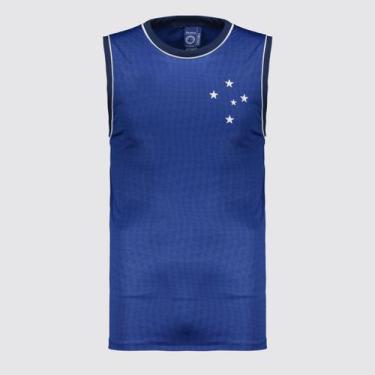 Imagem de Regata Cruzeiro Presença Infantil Azul - Braziline, 10 ANOS