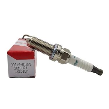 Imagem de 20 peças 90919-01275 SC16HR11 compatível com vela de ignição Iridium compatível com Toyota Corolla compatível com Lexus Prius Matrix Yaris 90919 01275 SC16HR-11 267700-8300