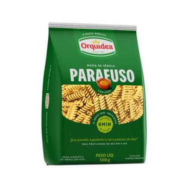 Imagem de Massa Com Ovos Parafuso Orquídea 500g
