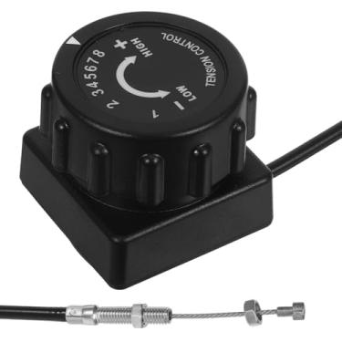 Imagem de ibasenice Botão de ajuste de tensão de bicicleta ergométrica controle de resistência suave bicicletas fitness atualização equipamentos de ginástica em casa para máquina de exercício