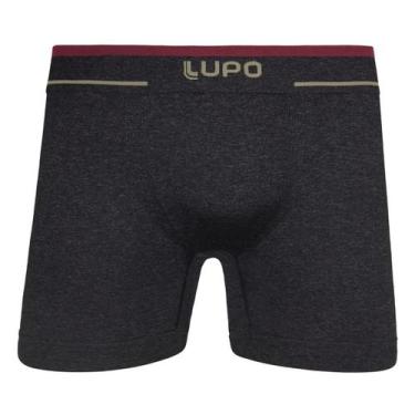 Imagem de Cuecas Boxer Box Lupo Masculinas Plus Size Sem Costura Micorfibra Moda