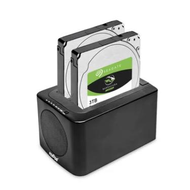 Imagem de Dock Station Feasso Para HD SSD Sata, 3 USB 3.0, Clone, Com Cooler - FaHD-35