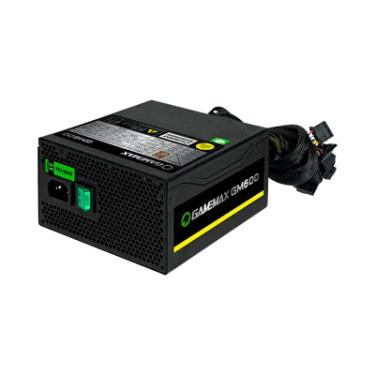 Imagem de Fonte Gamemax Gamer GM600, 600W, 80 Plus Bronze, Semi-Modular, PFC Ativo, Box - GM600R2A19C0187