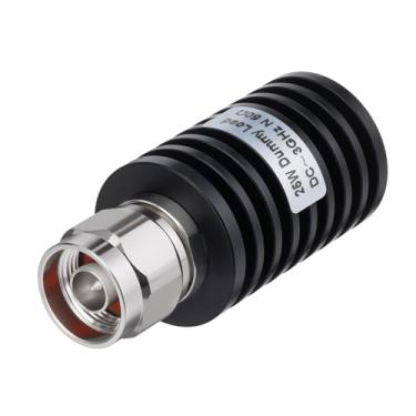 Imagem de Bingfu Carga de terminação RF de 25W 50Ω, DC-3GHz N - carga fictícia fêmea, ≤ 1,2 VSWR para testes de RF, terminação de sinal, afinação de amplificador - Terminação de precisão de alta potência