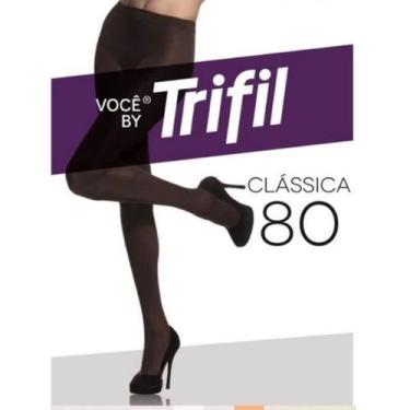 Imagem de Meia Calça Trifil Classica 80 2994-16, Preto, EG