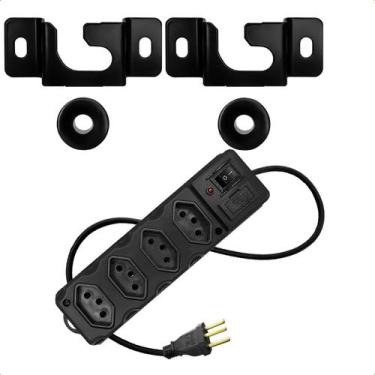 Imagem de Suporte TV Fixo 13 a 70 Polegadas Universal Lcd Led + Extensão Tripola