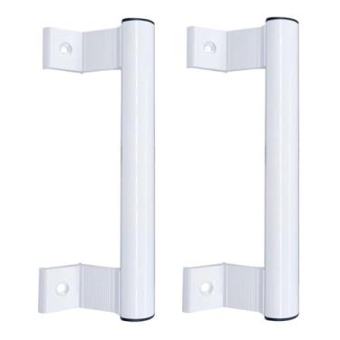 Imagem de Maçaneta para porta de correr de 8 polegadas, liga de alumínio, maçaneta para porta de celeiro, porta de vidro deslizant