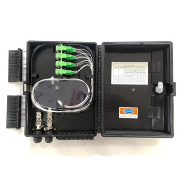 Imagem de Caixa Terminacao Optica 2 Travas Com Splitter 1 X 16 Apc Hfo