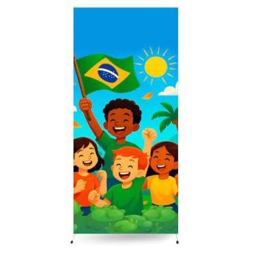 Imagem de Painel Romano Lateral 0,90mx 2,20m Dia da Independência (PLDIB0002)