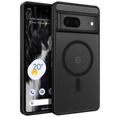 Imagem de Capa de telefone BENTOBEN para Google Pixel 7 com Magsafe Black