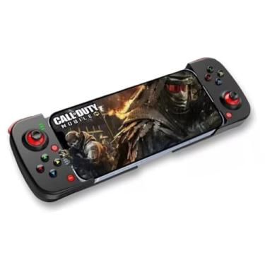 Imagem de Controle Gamepad Manete BSP D3 Para Celular Smartfone Retrátil Extensível Bluetooth Compatível com Celular Android ou iOS Compatível com PC Computador PS3 Suporta Cloud Gaming Game Pass e Steam (Preto)