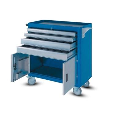 Imagem de Carro Para Ferramentas Com 4 Gavetas E 2 Portas 156b Cmb