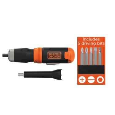 Imagem de BLACK+DECKER Chave de fenda sem fio, alcalina (BCF601AA)