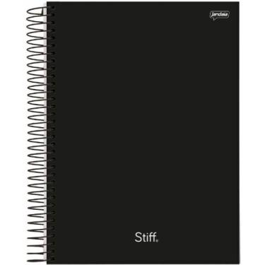 Imagem de Caderno 01X1 Capa Dura STIFF SLIM 80FLS. Preto PCT.C/04 - Jandaia