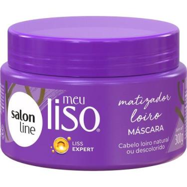 Imagem de Máscara Meu Liso Matizadora Loiro Salon Line 300g
