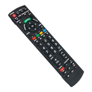 Imagem de Controle remoto de substituição N2QAYB000399 compatível com Panasonic Viera TV TH-P42S10D TH-P50S10D TH-P42S10K TH-P50S10T TH-P42S10M TH-P50S10S TH-P42S10P TH-P50S10M TH-P50S10M TH-P50S10M TH-P50S10M