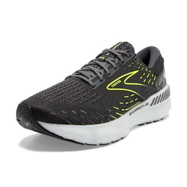 Imagem de Brooks Tênis de corrida masculino Glycerin GTS 20, Ébano/branco/vida noturna, 41