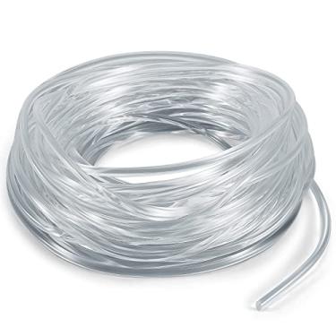 Imagem de Alça de vinil para cadeira estriada para pátio ao ar livre, cabo de toldo sólido longo de tecido de substituição para móveis de pátio ao ar livre, gramado, jardim, piscina (15 m, 3/40.6 cm)