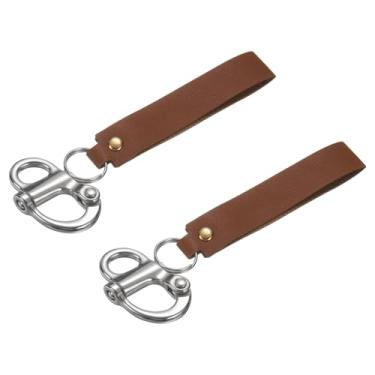 Imagem de PATIKIL Manilha de liberação rápida de 5 cm, 2 peças de aço inoxidável 316 fixa, fiança fixa, conector de vela de barco para acampamento ao ar livre, navio náutico, içamento industrial, correntes para