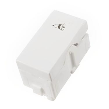 Imagem de Interruptor Pulsante para Campainha sem Placa Branco - DC-9100/6 - DICOMPEL