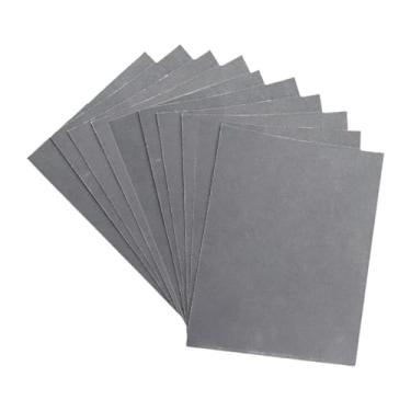 Imagem de ChuYiElegance 10 peças apontador de lápis de sobrancelha resistente ao desgaste ponta de lápis lixa para beleza, Sem Caixa