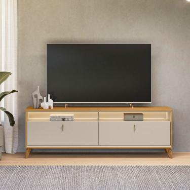 Imagem de Rack para TV até 75 Polegadas 2 Portas Dubai 18 Linea Brasil