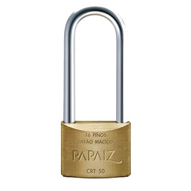 Imagem de Cadeado Haste Longa Cromado 50-50 - 0100501 - Papaiz