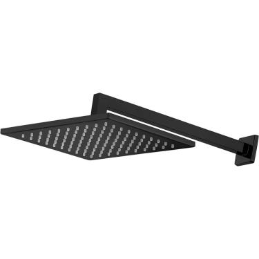 Imagem de Ducha Lorenquadra Quadrado Preto B16 - 7034 - Lorenzetti Ducha Lorenquadra Parede Black B16 7034