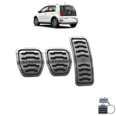 Imagem de Up Xtreme Pedaleira Manual Em Aço Inox Gravação em Preto