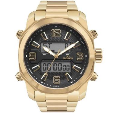 Imagem de Relógio Technos Masculino Ts Digiana Dourado Y0908AAA/1P