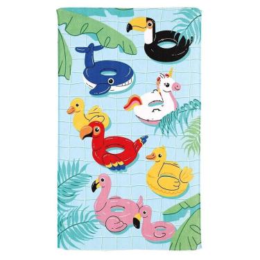 Imagem de Toalha Banho 70X115Cm Infantil Felpudo Pool Dohler