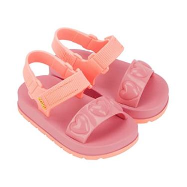 Imagem de Sandália Infantil Zaxy Nina Moderninha Love Rosa 24