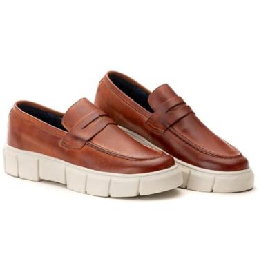 Imagem de Sapato Loafer Masculino em Couro de Luxo Sola Premium Estilo Elegante Social