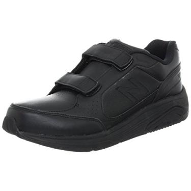 Imagem de New Balance Tênis de caminhada masculino 928 V1 com gancho e laço, preto, 45