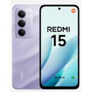 Imagem de Smartphone 15 128GB 6GB RAM Dual SIM Tela 6.79" 50MP - Roxo - Versão G