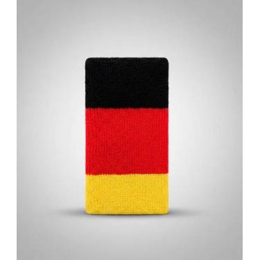 Imagem de Munhequeira 15 Cm Atoalhada Esportiva 1 Und Absorve Suor - Estilo Bole