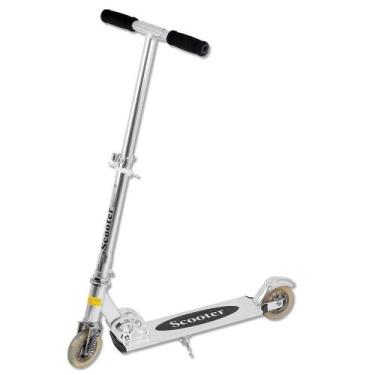 Imagem de Patinete Infantil Alumínio Cromado Pezinho e Freio Até 70kg - CIE