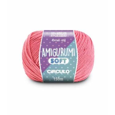 Imagem de Linha de Croche Amigurumi Soft 65 G - 150 M - Tex 434, 3048 - FLAMINGO
