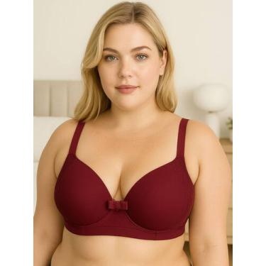 Imagem de Sutiã Plus Size Bojão Soutien Reforçado Alça Sustentação - c7 RENDÃO -